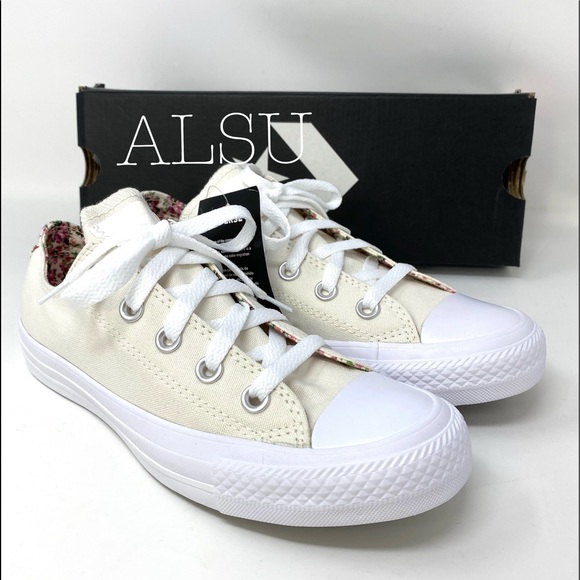 🌸Sale🌸 Converse Chuck Taylor All Star Low Canvas Egret Women's Size 164660C - Picture 7 of 13
